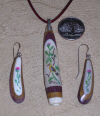 Thistle Whistle Pendant and ERs